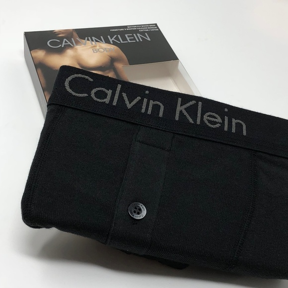 calvin klein button fly boxers